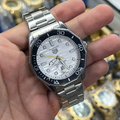 TAG Aquaracer 300 GMT Full Aço