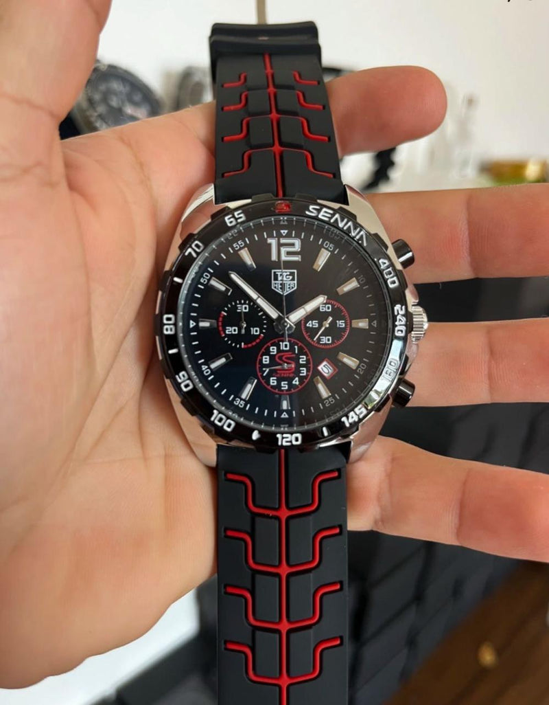 Tag Senna Pulseira Silicone Macio